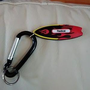 "Radical" Surfer Key chain